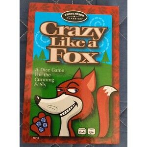Crazy Like a Fox Dice Game Front Porch Classics 100% Complete